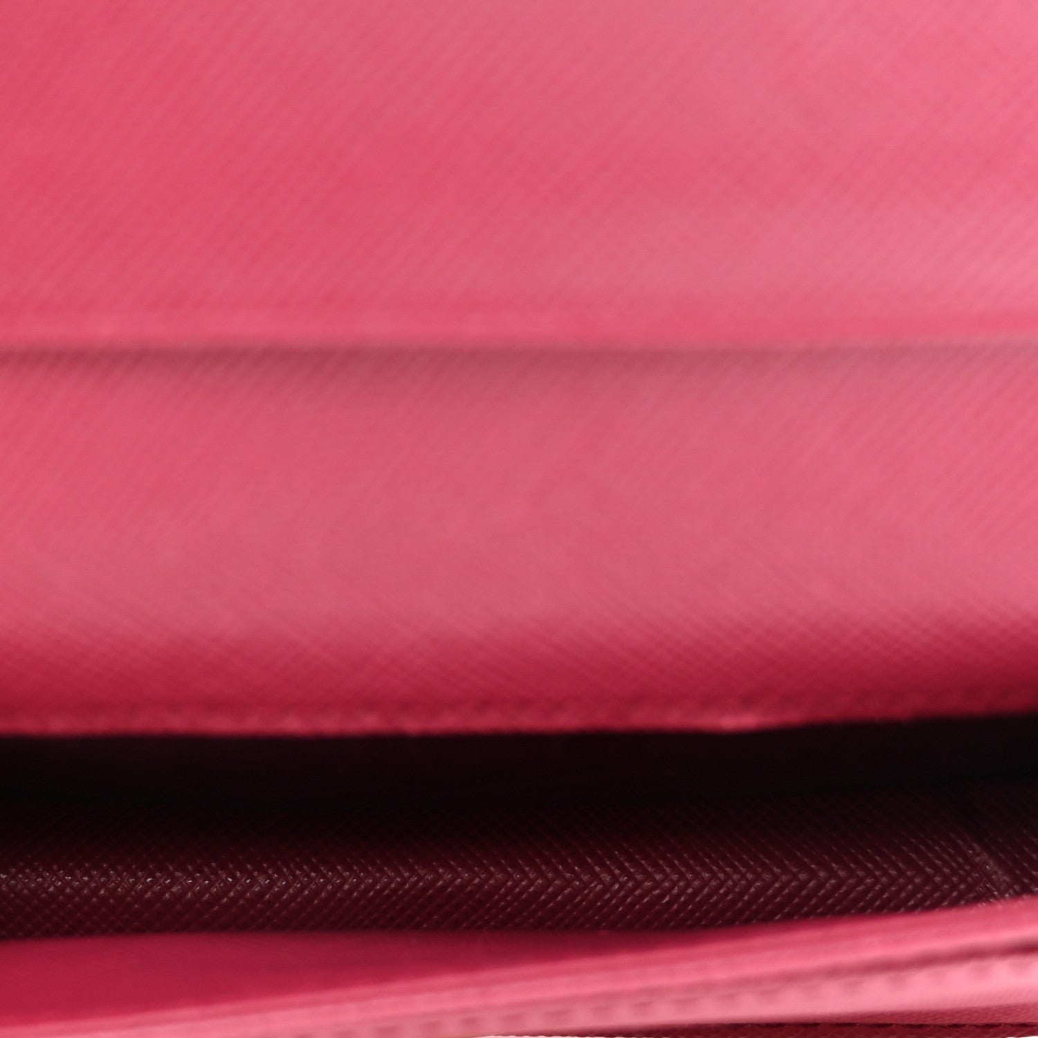 Prada Saffiano Metal Bi-Fold Card Holder Wallet Peonia 5 of 6