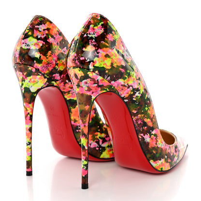 Christian Louboutin Patent Granite So Kate 120 Pumps 39 Multicolor 4 of 13