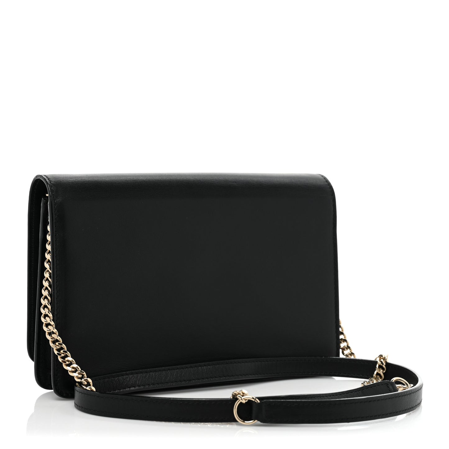 Smooth Calfskin Mini Palace Crossbody Black