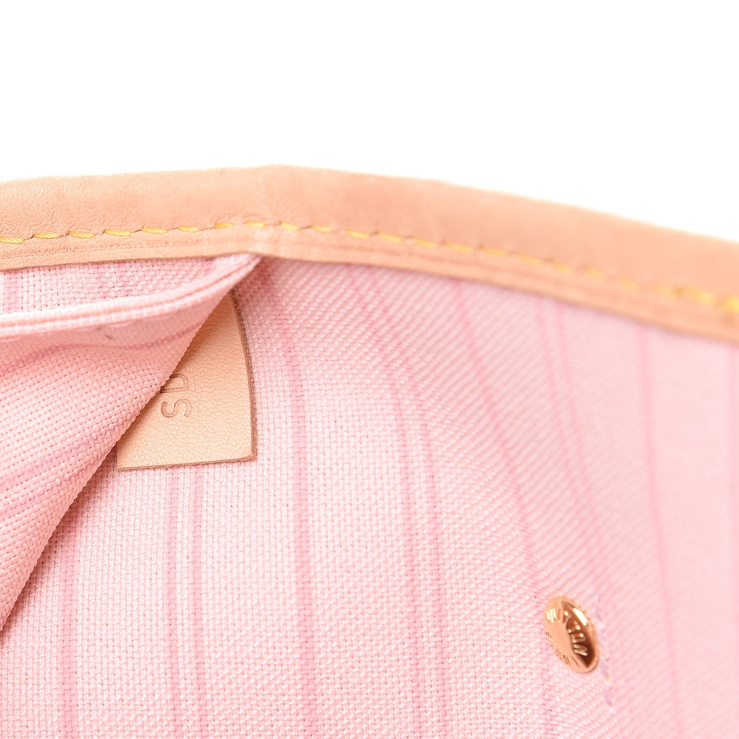 Damier Azur Neo Neverfull MM Rose Ballerine