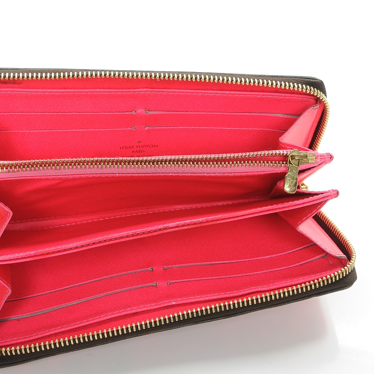 Louis Vuitton Monogram Graffiti Zippy Wallet Fuchsia 5 of 9