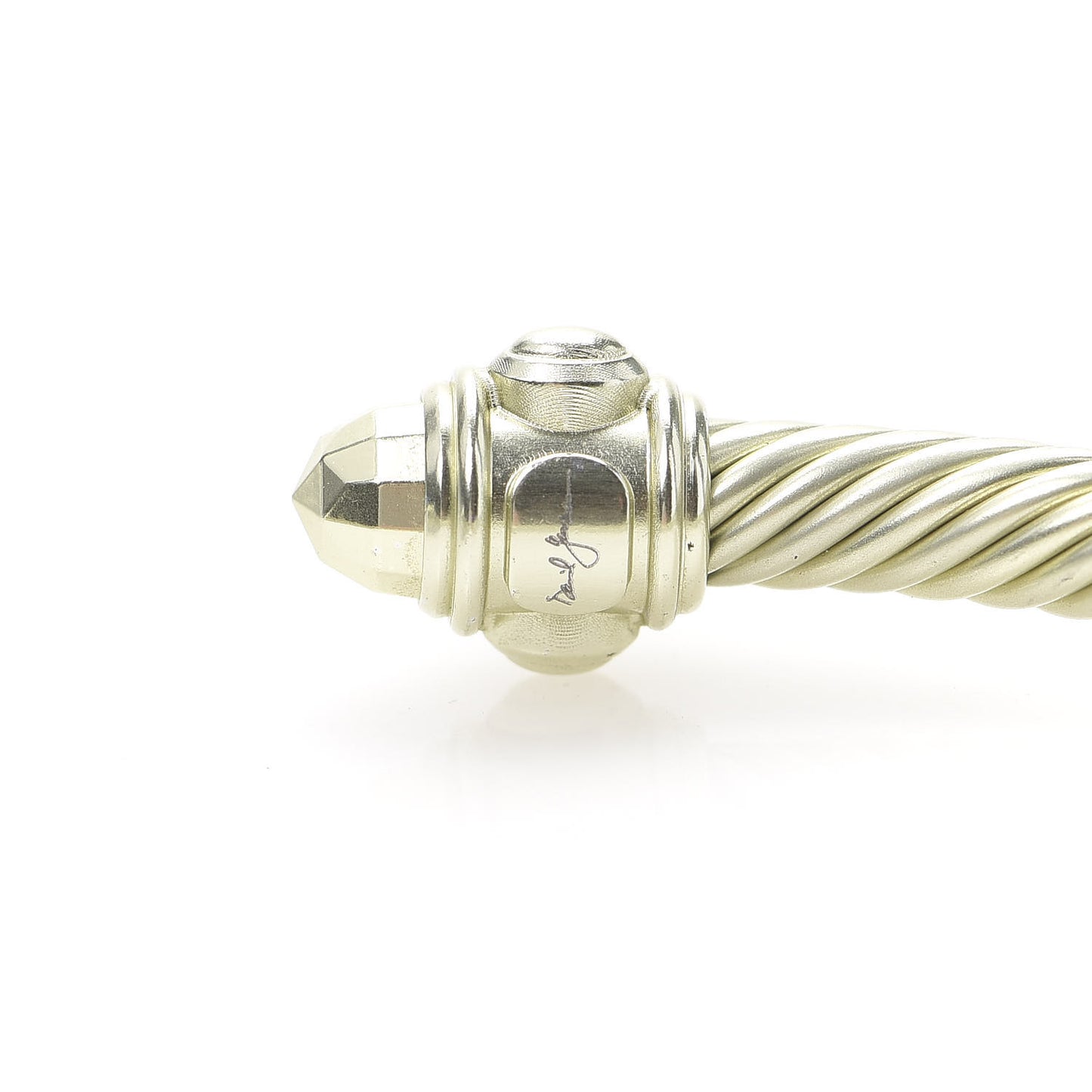 Aluminum 5mm Renaissance Bracelet Pale Gold
