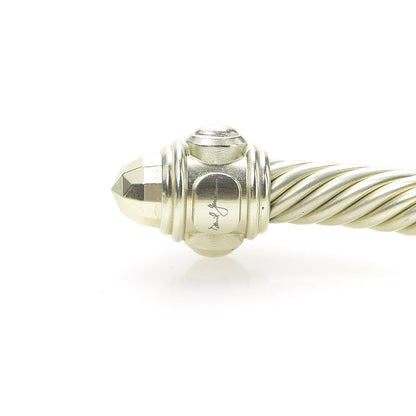 David Yurman Aluminum 5mm Renaissance Bracelet Pale Gold 5 of 5