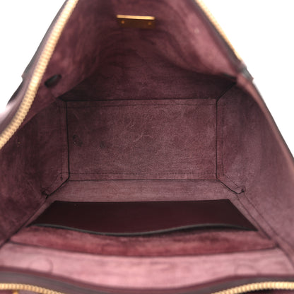 Celine Grained Calfskin Micro Belt Bag Burgundy 5 of 12