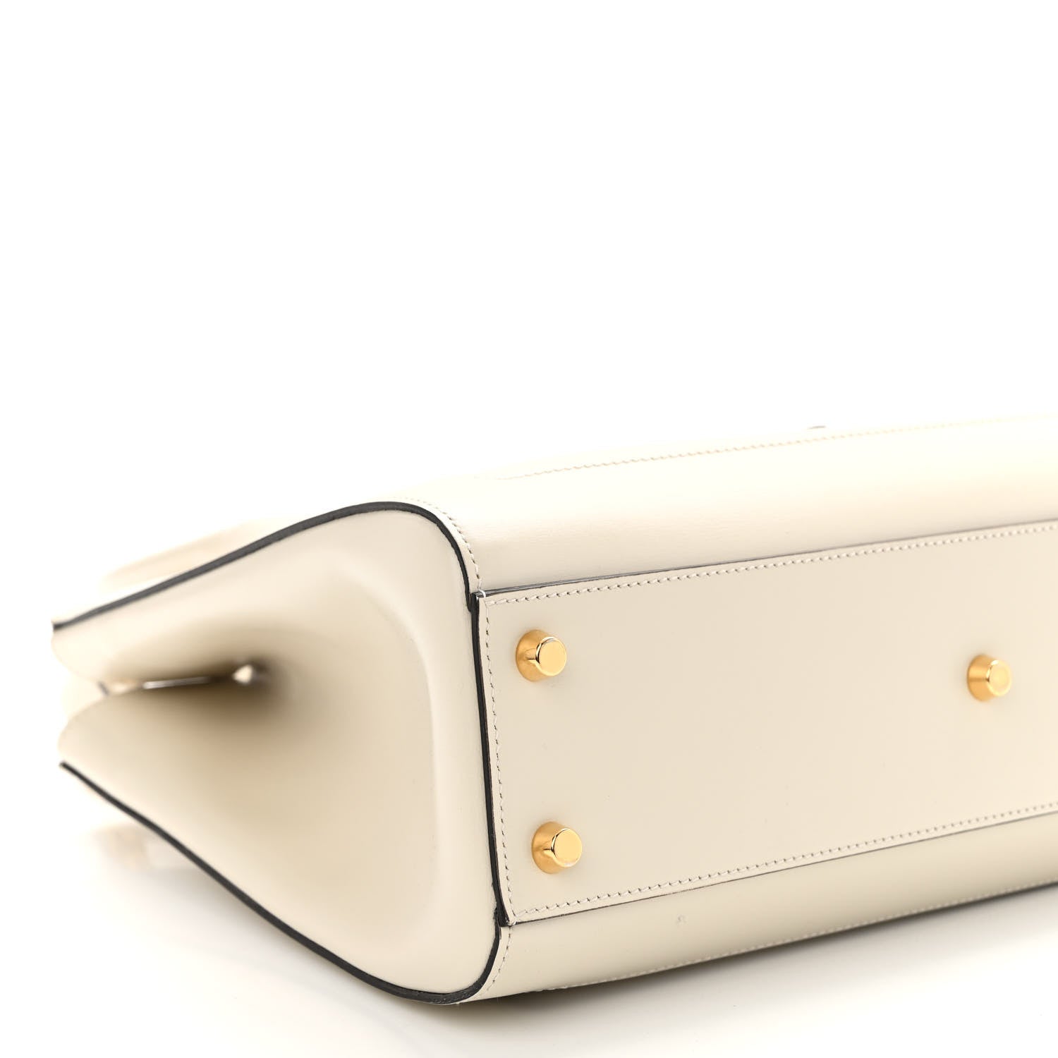 Gucci Boarded Plutone Calfskin Medium Jackie 1961 Tote Mystic White 8 of 9