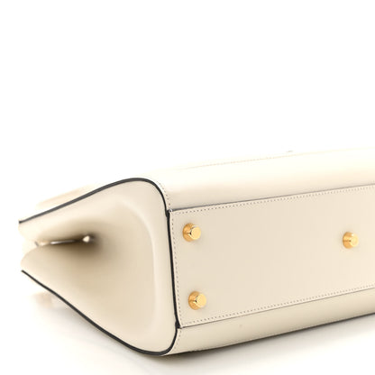 Gucci Boarded Plutone Calfskin Medium Jackie 1961 Tote Mystic White 8 of 9
