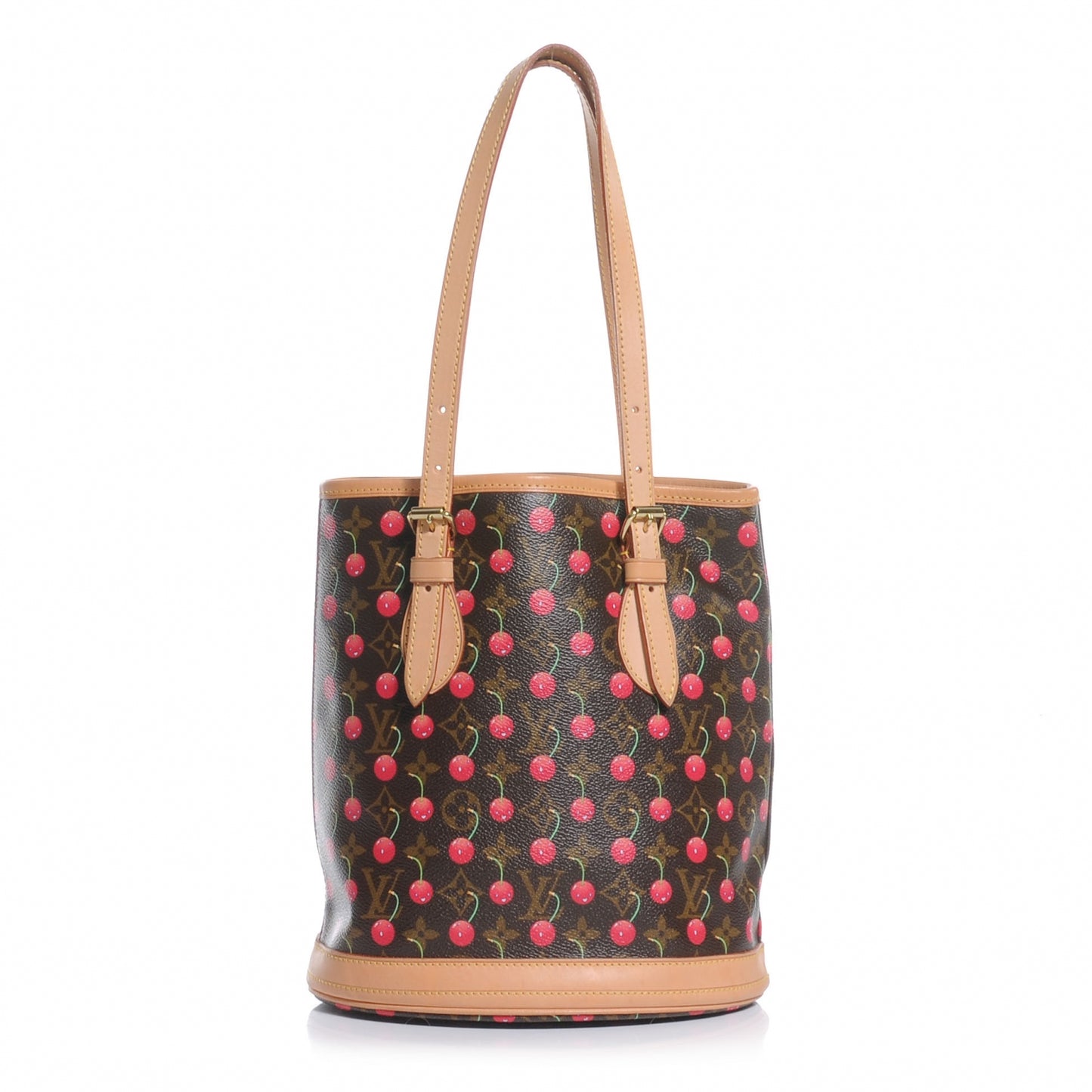 Monogram Cerises Bucket Bag