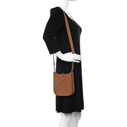 Hermes Taurillon Maurice Evelyne TPM Gold 2 of 12