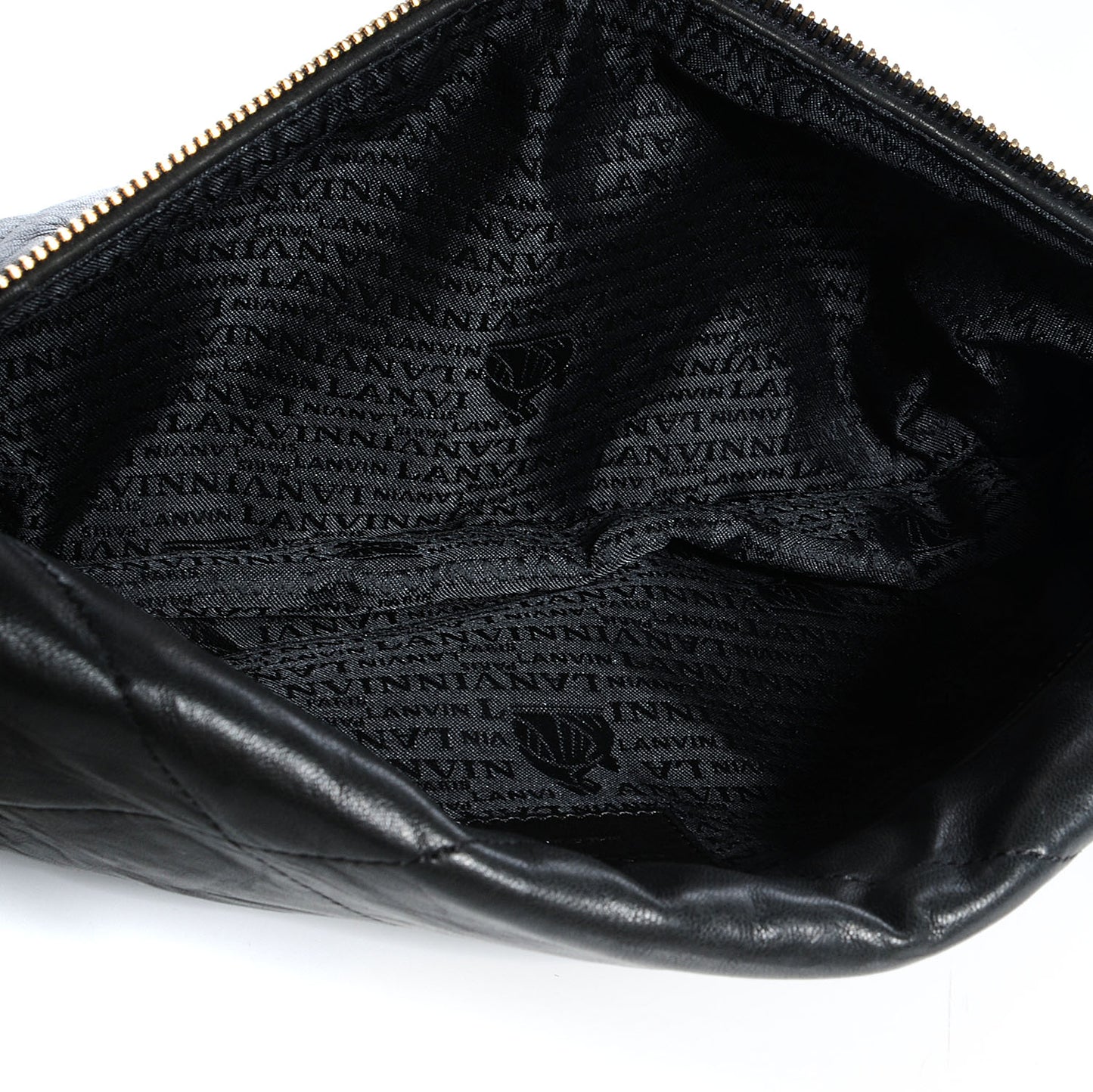 Lambskin Amalia Shoulder Bag Black