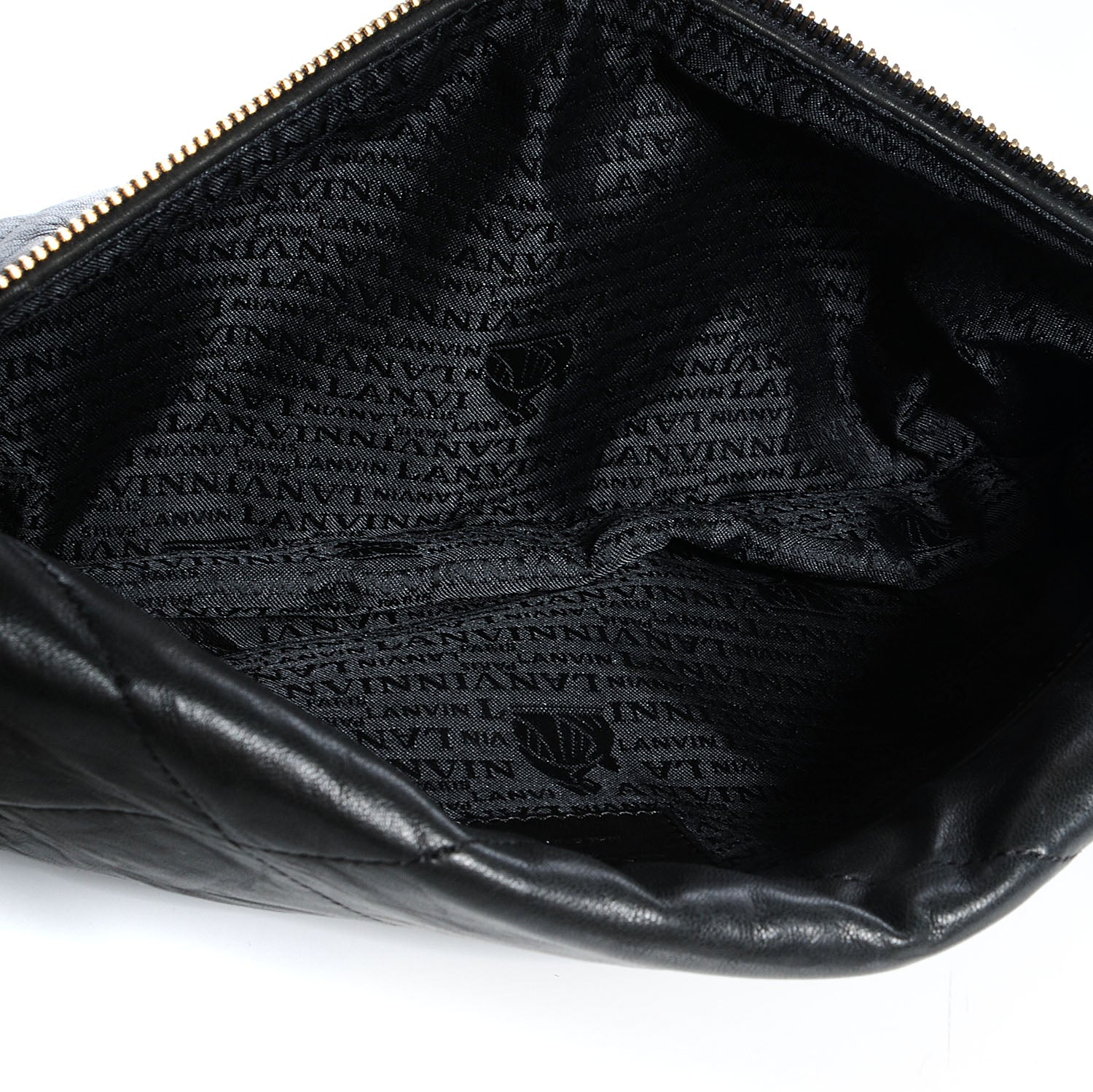 Lanvin Lambskin Amalia Shoulder Bag Black 5 of 6
