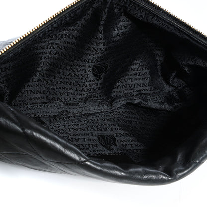 Lanvin Lambskin Amalia Shoulder Bag Black 5 of 6