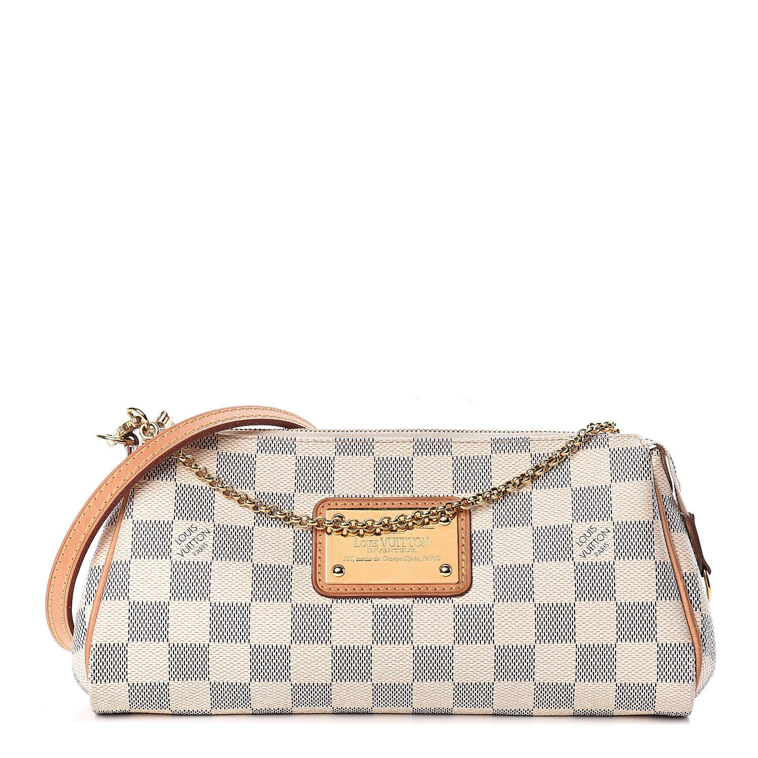 Louis Vuitton Damier Azur Eva Clutch 1 of 13