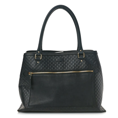 Gucci Soft Microguccissima Large Tote Black 1 of 13
