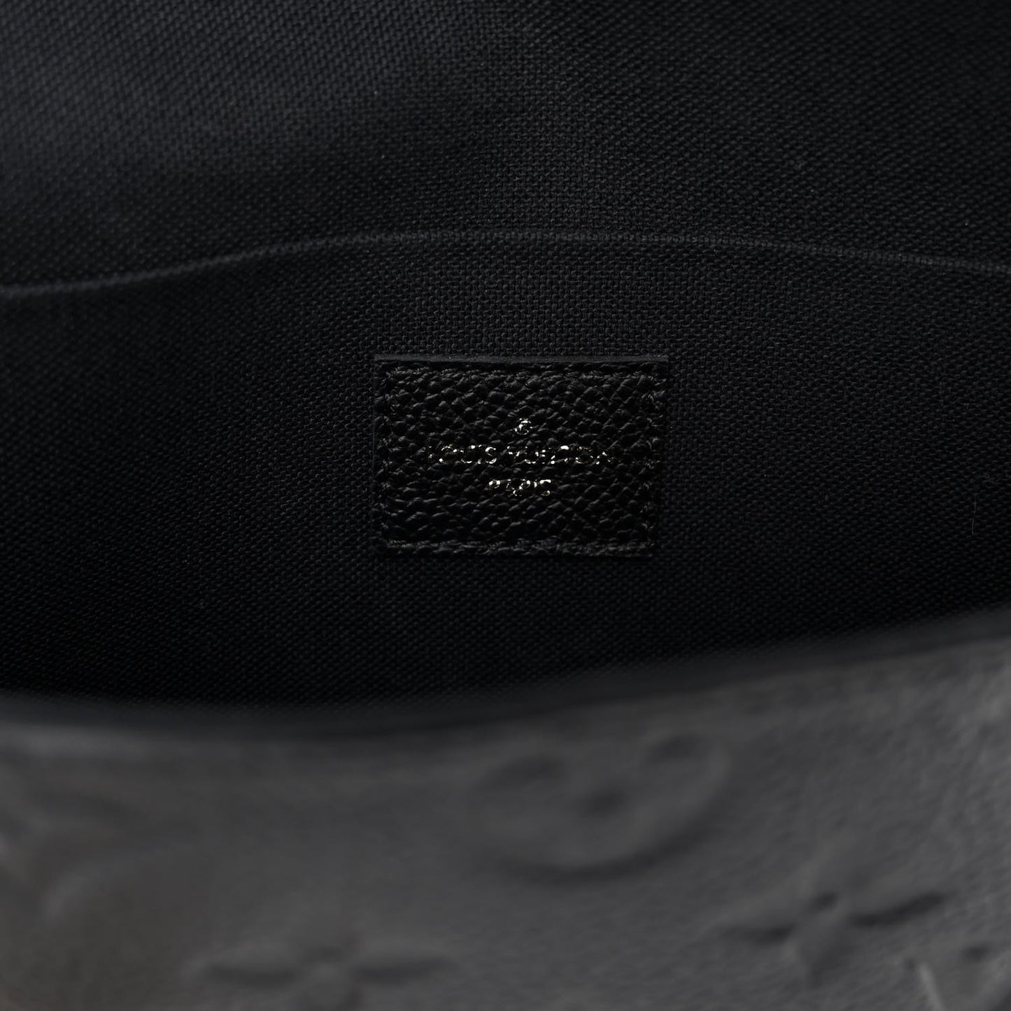 Empreinte Pochette Felicie Chain Wallet Black