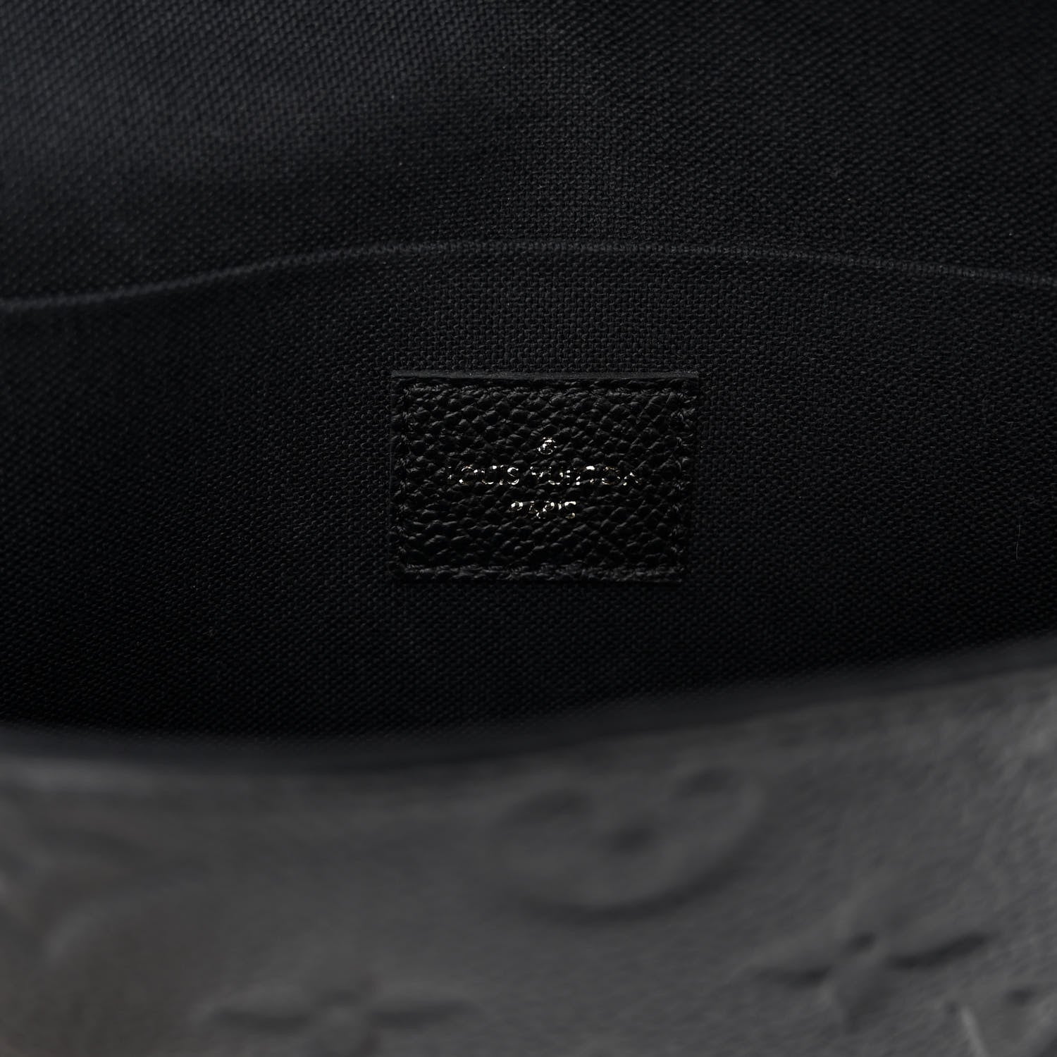 Louis Vuitton Empreinte Pochette Felicie Chain Wallet Black 7 of 10