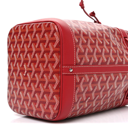 Goyard Goyardine Petit Flot Bucket Bag PM Red 10 of 10