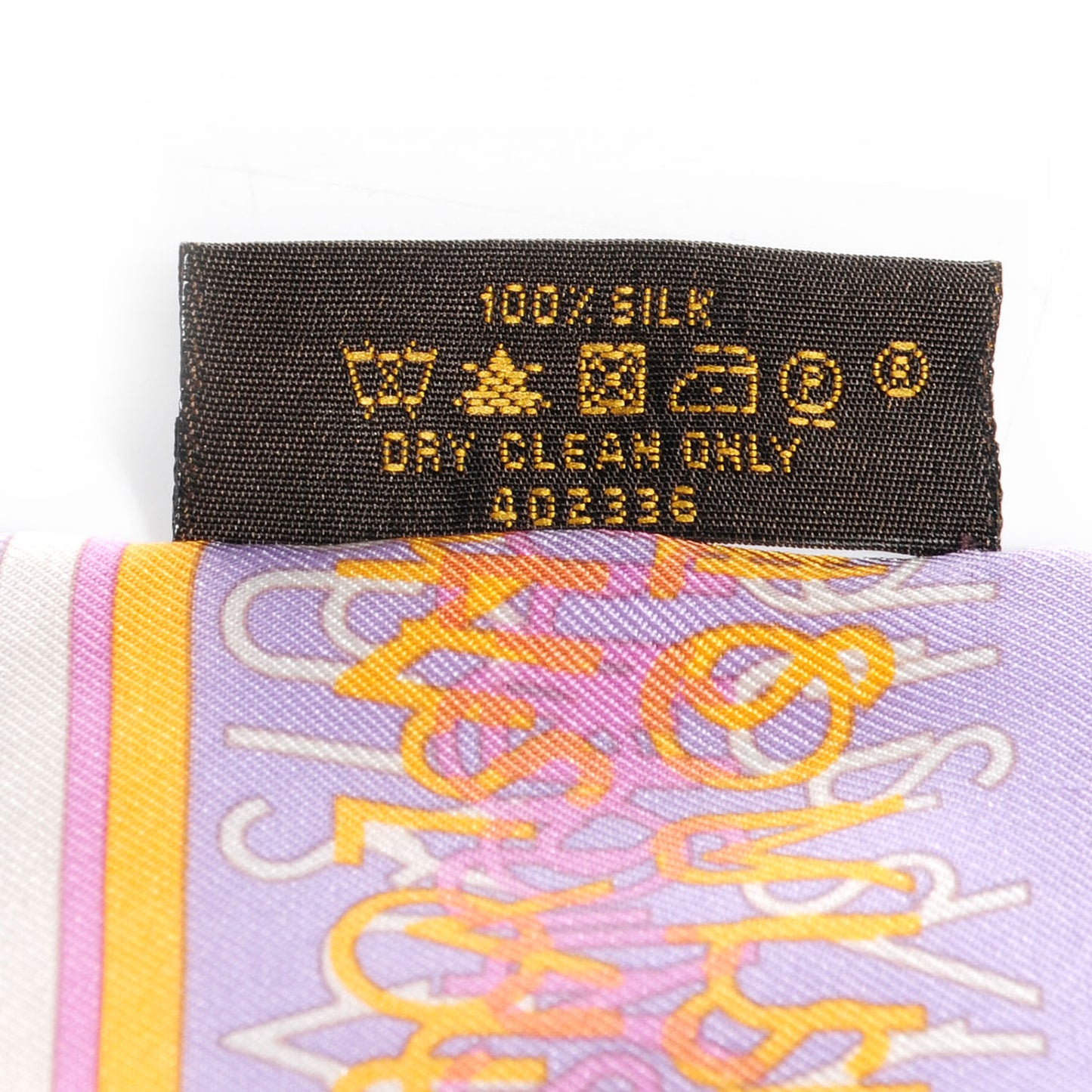 Silk Monogram Map Bandeau