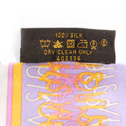 Louis Vuitton Silk Monogram Map Bandeau 4 of 6