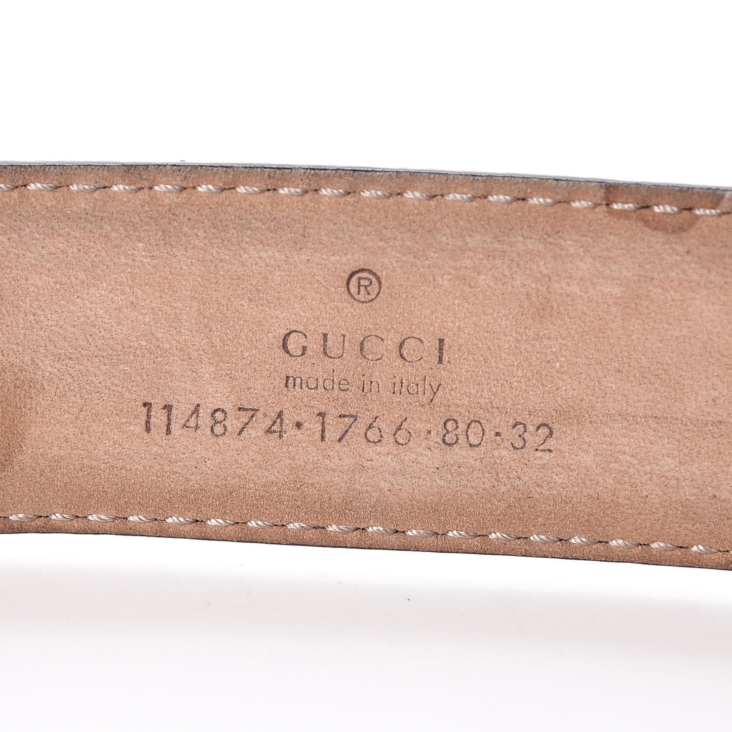Monogram Interlocking G Belt 80 32 Black
