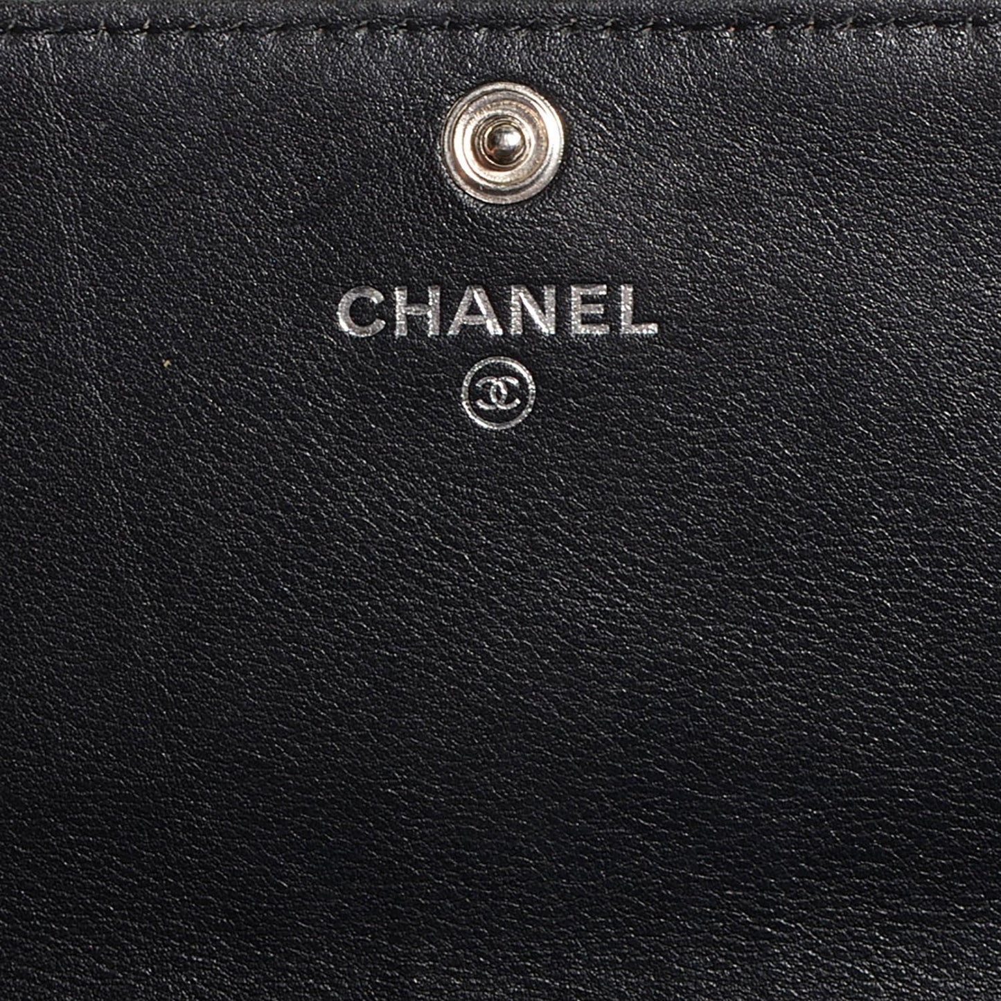 Caviar Sevruga Long Flap Wallet Black