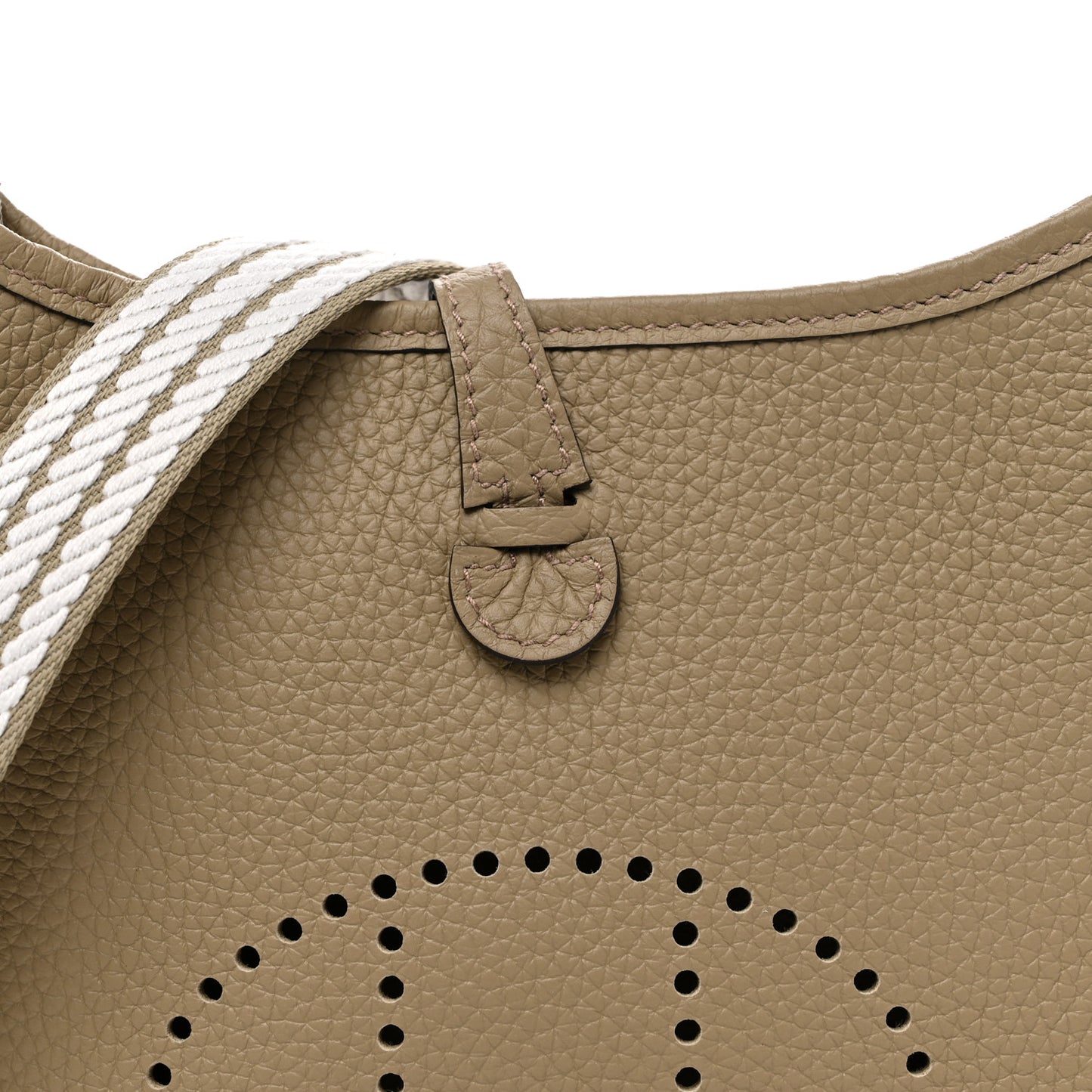 Taurillon Clemence Sangle Evelyne TPM Beige Marfa