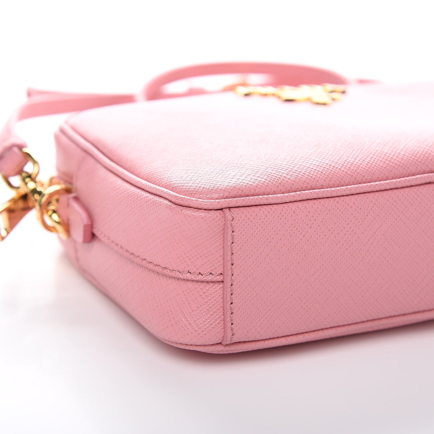 Saffiano Mini Camera Crossbody Petalo