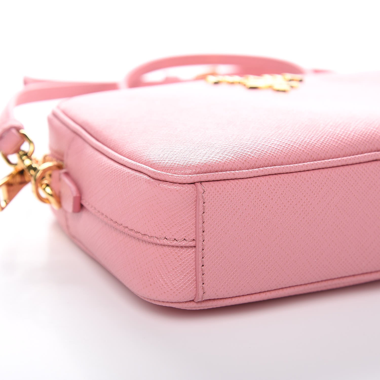 Prada Saffiano Mini Camera Crossbody Petalo 8 of 9