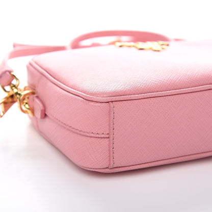 Prada Saffiano Mini Camera Crossbody Petalo 8 of 9