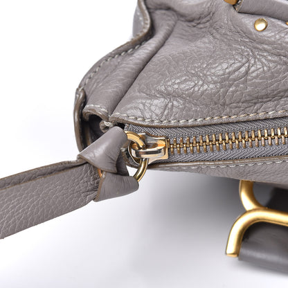 Chloe Calfskin Large Marcie Satchel Cashmere Grey 8 of 16