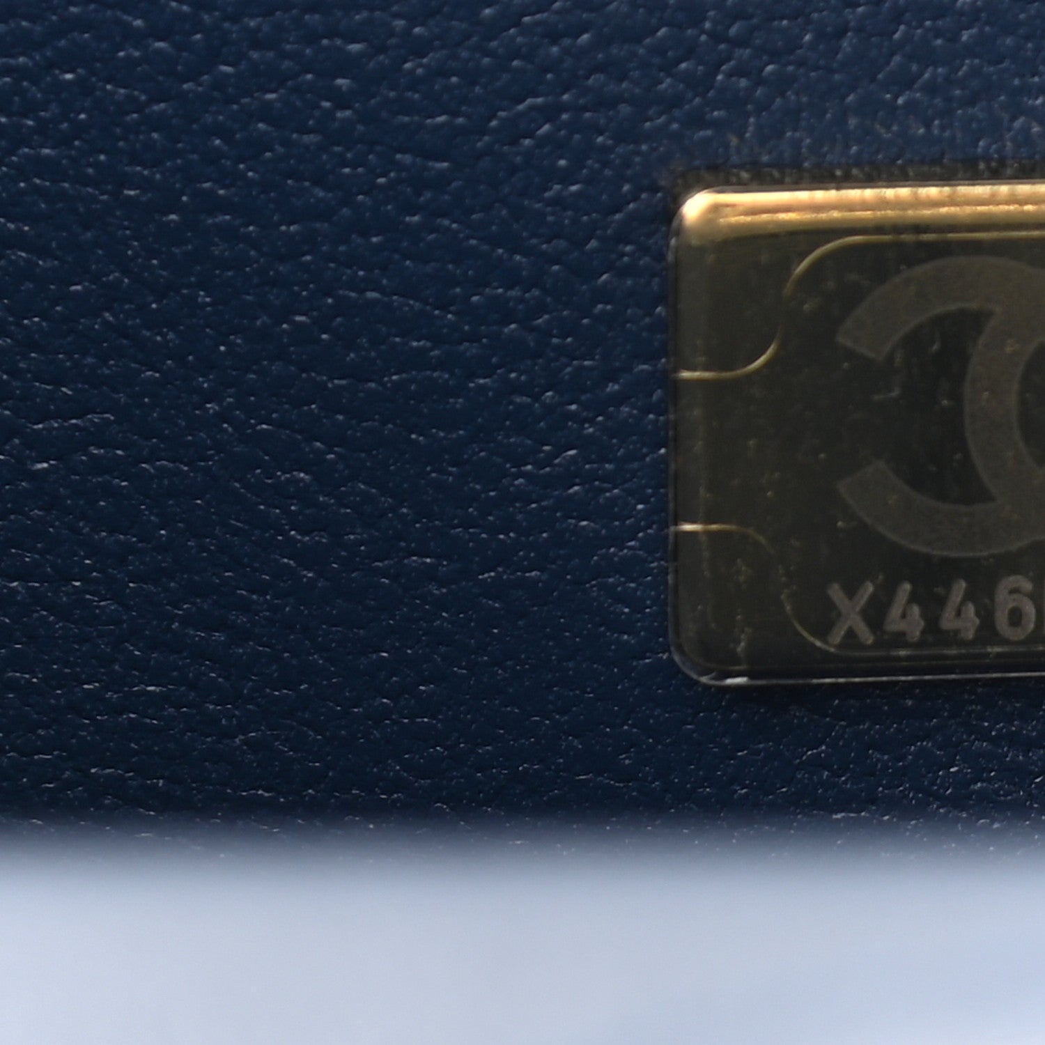 Chanel Caviar Quilted Small Double Flap Dark Blue 6 of 8
