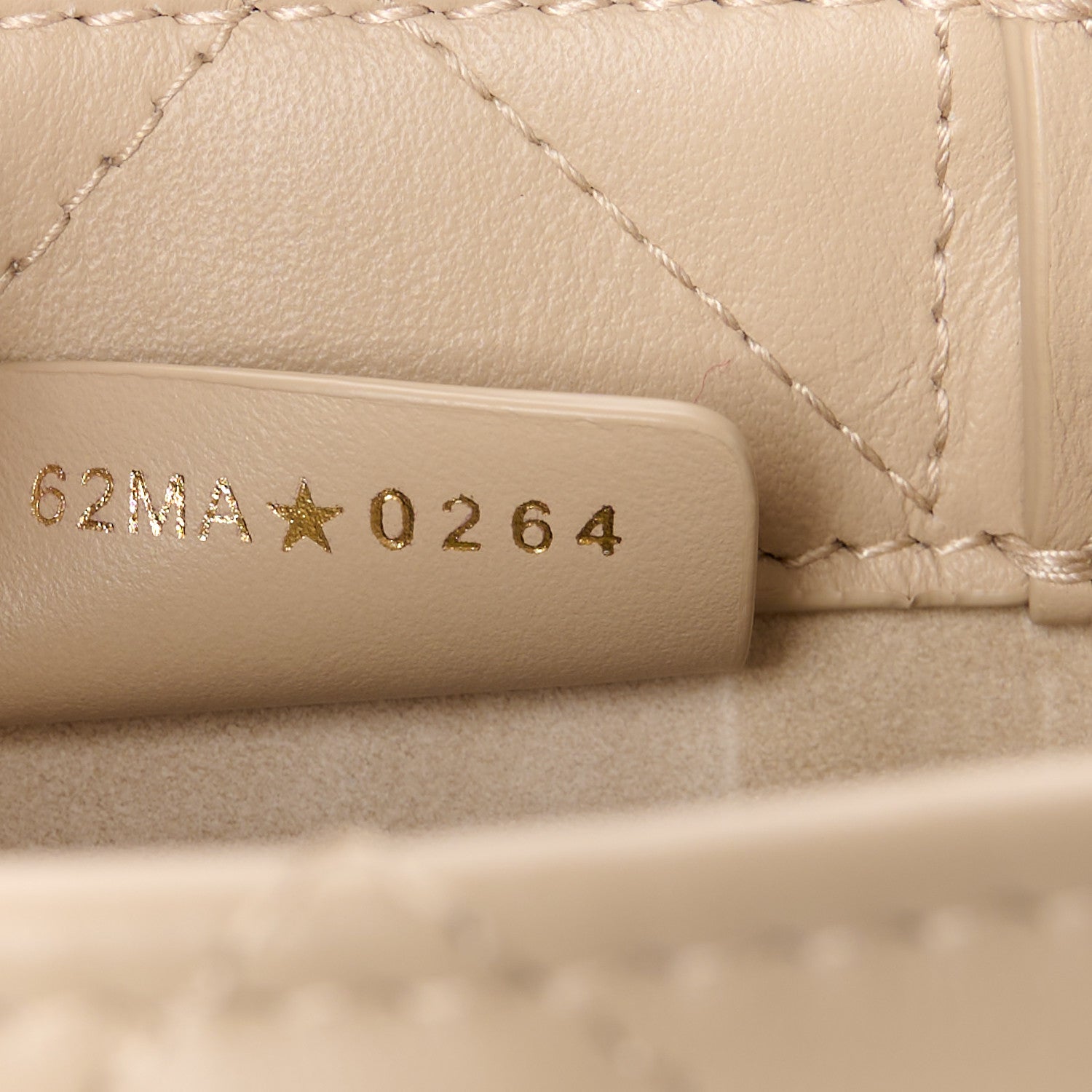 Christian Dior Calfskin Macrocannage Mini Book Tote Trench Beige 7 of 10
