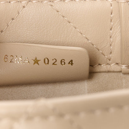 Christian Dior Calfskin Macrocannage Mini Book Tote Trench Beige 7 of 10