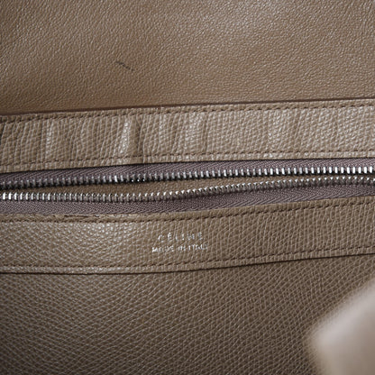 Celine Soft Grained Calfskin Small Belt Cabas Phantom Taupe 6 of 12