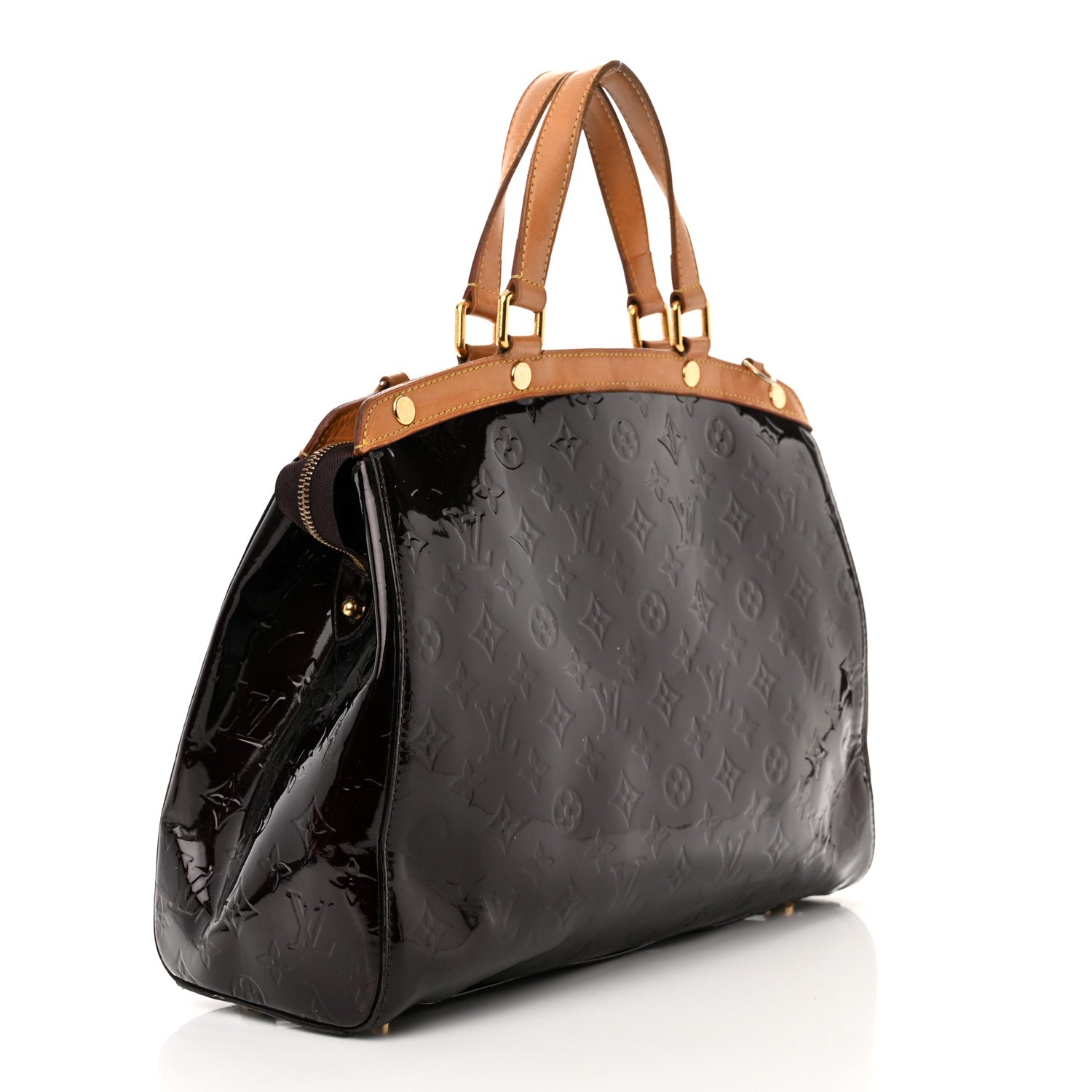 Louis Vuitton Vernis Brea GM Amarante 3 of 37