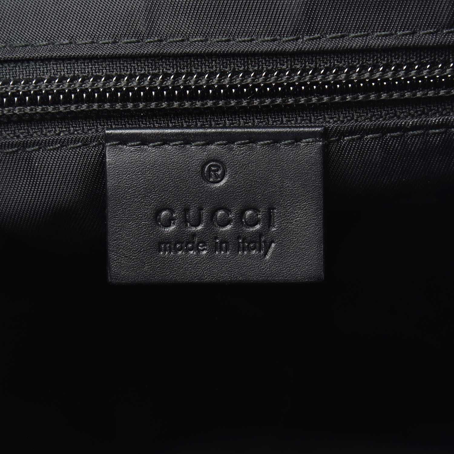 Gucci GG Supreme Monogram Web Messenger Bag Black 6 of 10