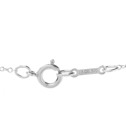 Tiffany Sterling Silver Paloma Picasso Loving Heart Pendant Necklace 6 of 7