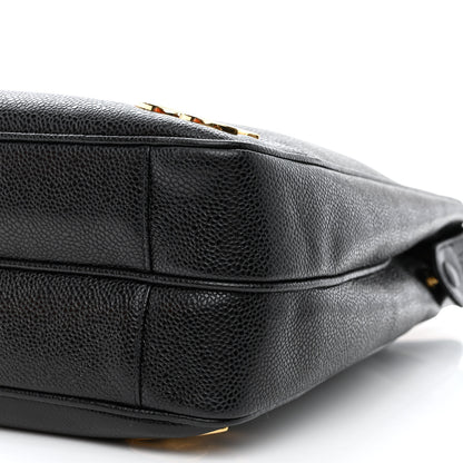 Chanel Caviar CC Shoulder Bag Black 12 of 16
