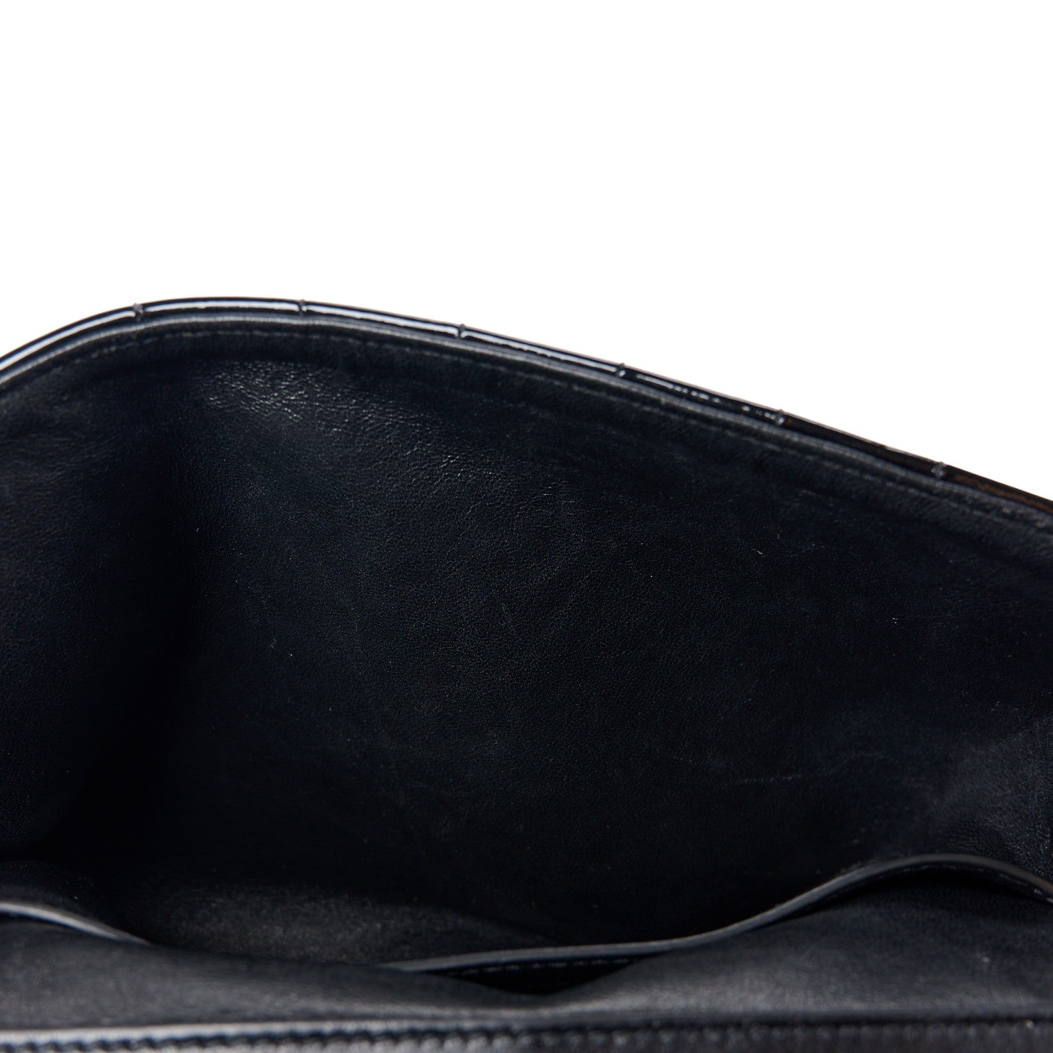 Saint Laurent SAINT LAURENT Patent Matelasse Monogram Large Vicky Chain Bag Black 15 of 16