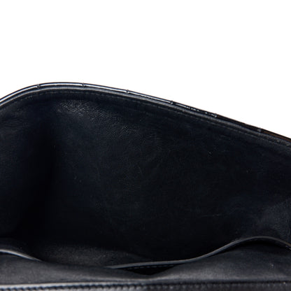 Saint Laurent SAINT LAURENT Patent Matelasse Monogram Large Vicky Chain Bag Black 15 of 16