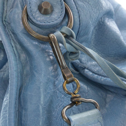 Balenciaga Agneau City Bleu 10 of 20