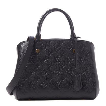 Louis Vuitton Empreinte Montaigne BB Black 1 of 8