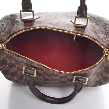 Louis Vuitton Damier Ebene Speedy Bandouliere 25 6 of 8