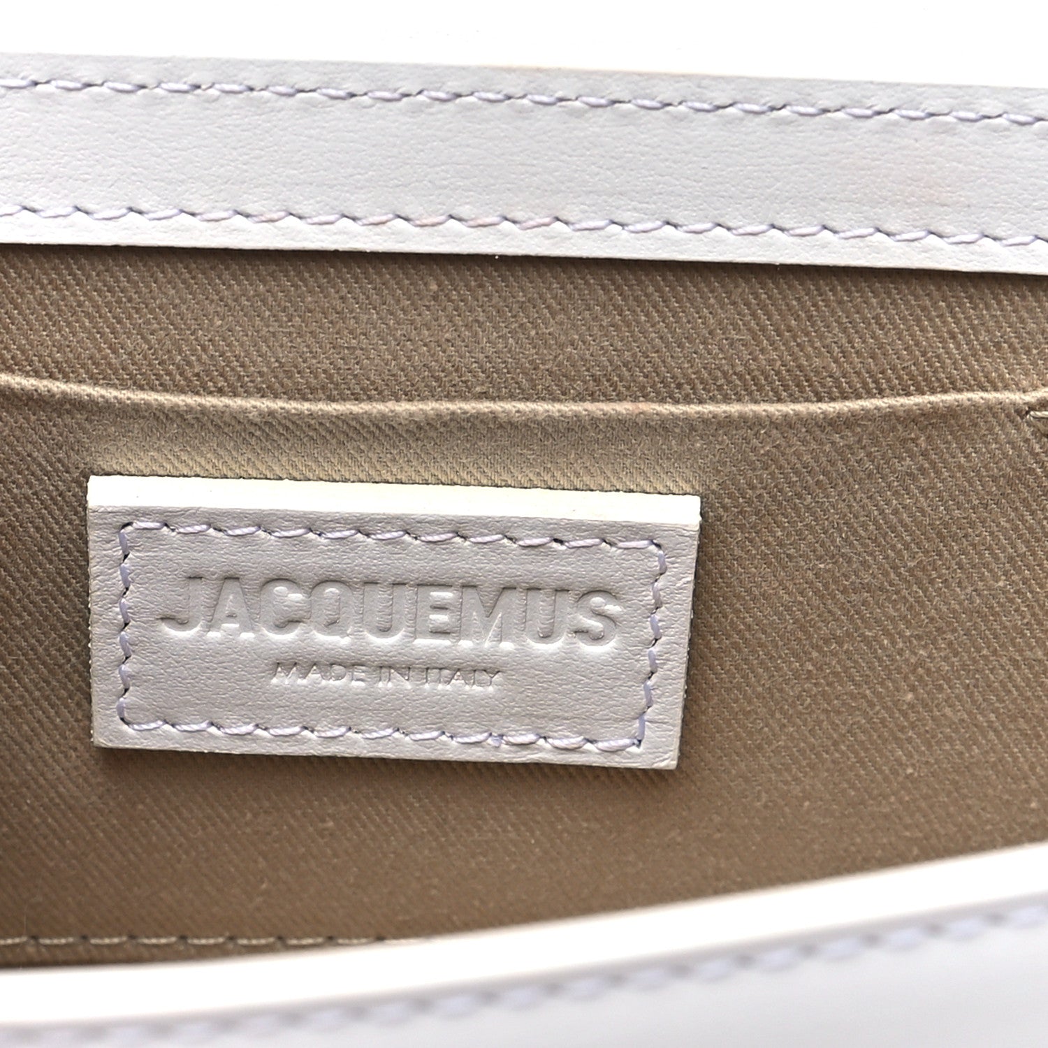 Jacquemus Smooth Calfskin Le Chiquito Long White 5 of 9