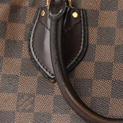 Louis Vuitton Cuir Taurillon Damier Ebene Normandy Black 17 of 25