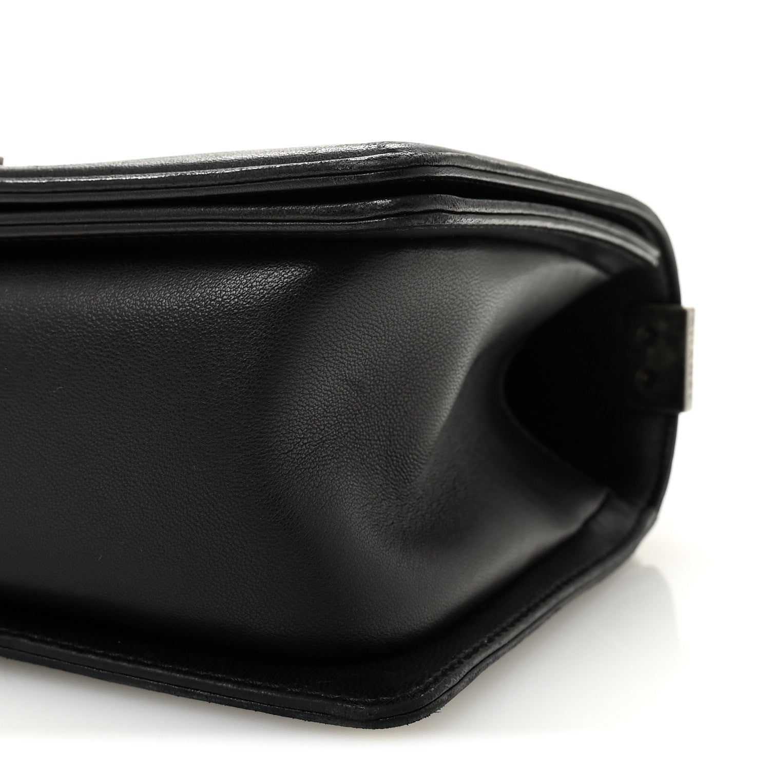 Chanel Lambskin Quilted Medium Boy Flap Black 10 of 10
