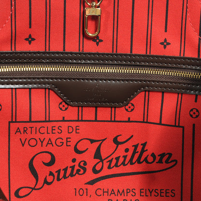 Louis Vuitton Damier Ebene Neverfull MM 6 of 7