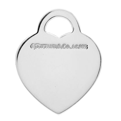 Tiffany Sterling Silver Return to Tiffany Heart Charm 3 of 3
