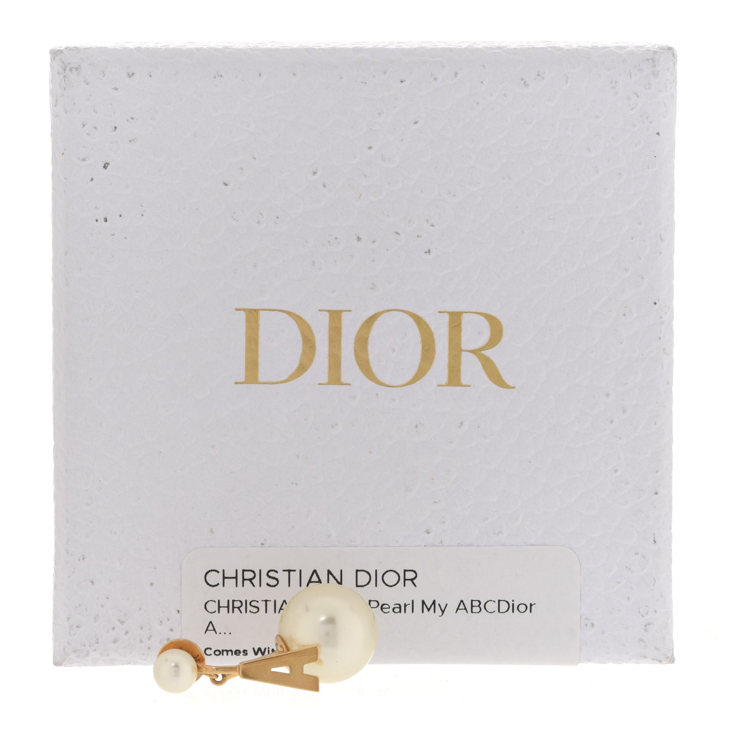 Pearl My ABCDior A Tribale Earring Gold