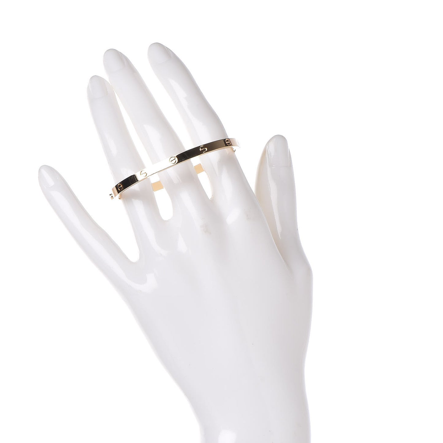 18K Yellow Gold Small LOVE Bracelet 15