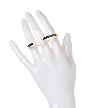 Cartier 18K Yellow Gold Small LOVE Bracelet 15 2 of 6